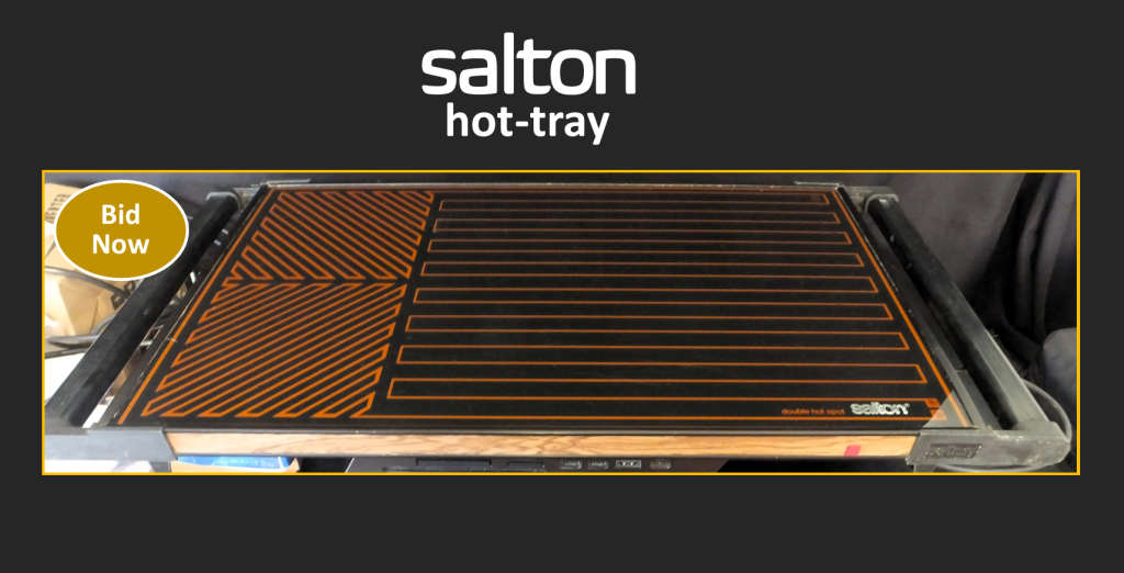 Hot Plates Salton Hot Tray Food Warmer was sold for R99.00 on 8 Nov